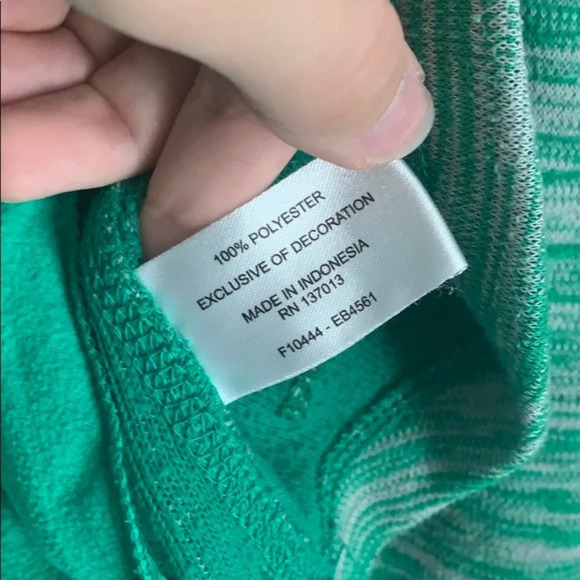 Eddie Bauer Jacket Size Large green 1/4 zip jacket - Picture 5 of 7